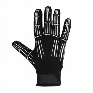 Guantes de Fútbol Americano Antideslizantes con Diseño Personalizado, Guantes Deportivos Personalizados para Hombre, Guantes de Fútbol Americano - Product Image 6