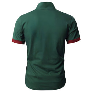 Polo technique à séchage rapide pour homme, logo personnalisé, polyester, séchage rapide, vêtements d'équipe, polo de sport en gros - Product Image 2