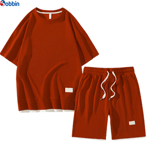 Conjunto de Shorts Holgados de Verano para Hombre, Personalizados con Camiseta Estampada y Shorts Deportivos Casuales, Conjunto de 2 Piezas - Product Image 4