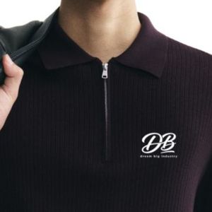 Polo en coton ajusté pour homme, respirant, à col, décontracté, pour le golf, personnalisable, marque privée, fournisseur OEM ODM - Product Image 3