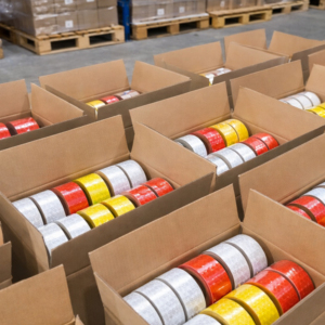 Cinta Reflectante Industrial de PVC |   Cinta Reflectante de Seguridad de Alta Visibilidad |   Cinta de Advertencia Autoadhesiva Impermeable de 3mm-12mm - Product Image 5