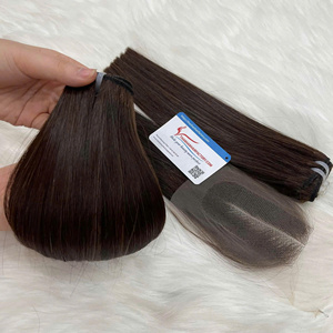 30% Vente de gros rabais Super Double Drawn os trame droite cheveux plein volume usine direct prix disponible en Stock - Product Image 2