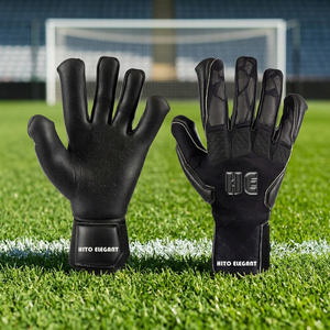 Gants de gardien de but adulte de meilleure qualité pour unisexe avec doublure en latex Griptec I Convient par tous les temps I Protection des buts de football - Product Image 4
