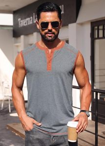 Débardeur en coton pour homme, doux, sans manches, respirant, écologique, séchage rapide, pour la gym et le fitness estival, décontracté - Product Image 4