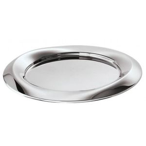 Plateau de service rectangulaire en argent de qualité supérieure, élégant, pour la présentation et l'accentuation des plats lors de réceptions. - Product Image 6