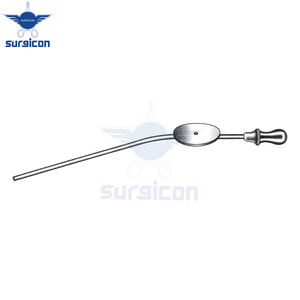 Tubo de Succión Baron Francés 3, Instrumento Quirúrgico de Succión de Acero Inoxidable para Cirugía de Precisión ORL, Neurocirugía y Cirugía Plástica - Product Image 3