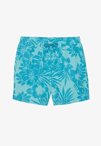 Shorts de Playa para Hombre, Estampado Floral, Secado Rápido, Protección UV, Elásticos en 4 Direcciones, Cordón Ajustable, Bolsillos Laterales, Tejido de Punto, 100% Poliéster - Product Image 6