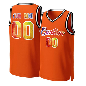 Diseño Personalizado de Camisetas de Baloncesto, Crea Tu Propia Ropa de Equipo, Impresión en Serigrafía, Transpirable, Sin Mangas, Reversible, Servicio OEM - Product Image 2