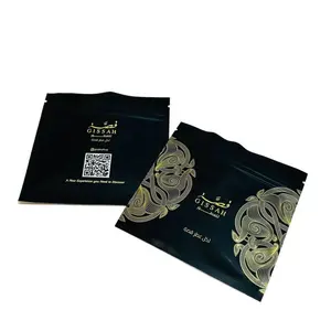 Пользовательские печатные три стороны герметичный мешок из алюминиевой фольги солнцезащитный крем пакетики