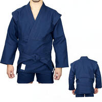 Ensemble de veste et short de lutte Sambo en tissu hybride 100% coton avec logo personnalisé