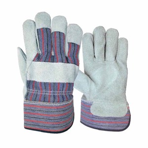 Guantes de Trabajo de Cuero Vacuno de Primera Calidad, Guantes de Seguridad Industriales, Protección Personal, Guantes de Construcción Duraderos - Product Image 1