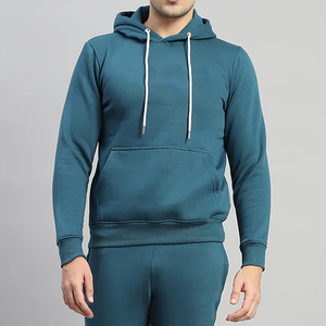 Wholesale Men's Tracksuits Slim Fit 100% Cotton Solid Jogging Sportswear Running Gym Tracksuits Sets High Quality 2026 - Product Image 6