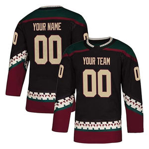 Maillots de hockey vierges en gros, taille américaine, nouveau style, personnalisables, maillots d'entraînement de haute qualité, maillots de hockey sur glace cousus ou imprimés - Product Image 2