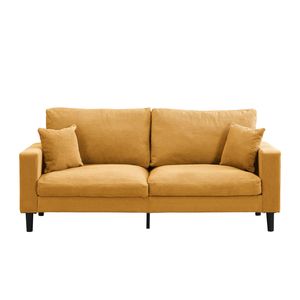 Divano Moderno Comodo a 3 Posti da 188 cm, Imbottito con Telaio in Legno ad Alta Resilienza per Soggiorno, Camera da Letto, Appartamento - Product Image 4