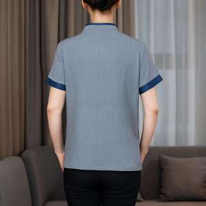 Uniforme de Trabajo para Mujer, Túnica Cruzada, Uniforme para Personal de Limpieza de Hoteles, Spas de Belleza, Uniformes para Damas de Honor - Product Image 2