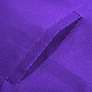 Delantal del Consejo Maestro Ilustre de la Tercera Generación - Morado y Blanco con Flecos de Hilo Dorado y Bordado, Accesorio Decorativo Hecho a Mano - Product Image 3