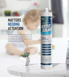 Scellant acrylique peignable pour la construction, facile à nettoyer, scellant pour fissures, résistant aux UV, haute adhérence, scellant pour fenêtres et portes - Product Image 6