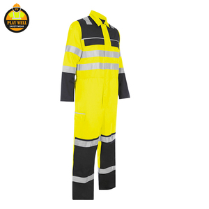 Vêtements de travail de sécurité personnalisés de haute qualité, combinaisons de sécurité réfléchissantes à haute visibilité - Product Image 3