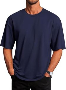 Relaxed Fit Fashion Clothing Plain Cotton Comfortable <b>Men</b> Party Casual Wear - Product Image 3