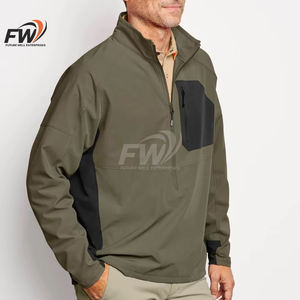 Vêtements de chasse pour hommes en tissu polaire chaud personnalisé de haute qualité, camouflage, vente en gros, chemise de chasse, vêtements de chasse - Product Image 4