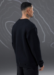 Sweat-shirt à col rond pour homme, personnalisé avec logo, broderie ou impression, unisexe, en coton, vintage, surdimensionné, nouveau design, pas cher - Product Image 5