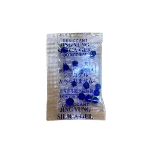 New Design Hot Sale 2g 3.5x5 Cm Size Silica Gel Material Moisture Absorber 100pcs Vacuum Retailing Pack