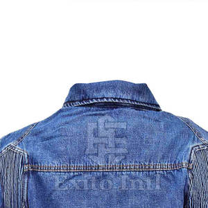 แจ็คเก็ตยีนส์ผู้หญิง ดีไซน์ล่าสุด ผลิตจากผ้าฝ้าย 100% ระบายอากาศได้ดี ขายส่ง - Product Image 5