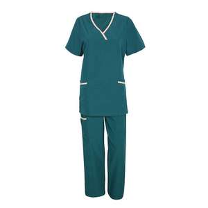 Nuevo Conjunto de Uniformes Médicos para Hospital, Ropa Médica para Enfermeras, Uniforme para Doctoras, Ropa de Trabajo de Belleza, Top y Pantalones Quirúrgicos - Product Image 1
