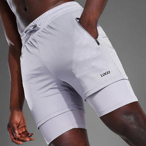 Shorts cargo pour hommes en coton, multi-poches, avec cordon de serrage, tissu durable, respirant, matière ajustable pour un coupe décontractée 2026 - Product Image 3