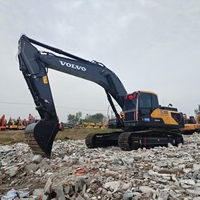 Excavateur d'occasion sur chenilles Machines de construction EC300 Volvo Excavateur d'occasion de haute qualité et résistant à l'usure
