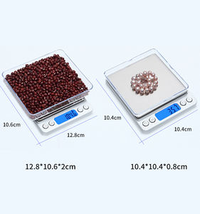 घरेलू उपयोग के लिए रसोई स्केल 3 किग्रा/0.1 ग्राम भोजन वजन मापने वाला इलेक्ट्रॉनिक डिजिटल रसोई स्केल 0.01 ग्राम - Product Image 2