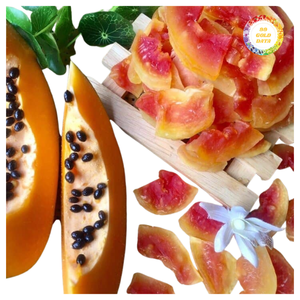 Tiras de Papaya Seca de Color Naranja Brillante, Textura Suave, Empaque a Granel al por Mayor - Product Image 4