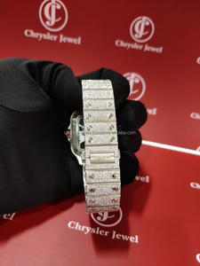 Nouvelle montre en diamant Moissanite au design tendance pour les cadeaux Montre intelligente proposée par les fabricants et fournisseurs indiens - Product Image 5