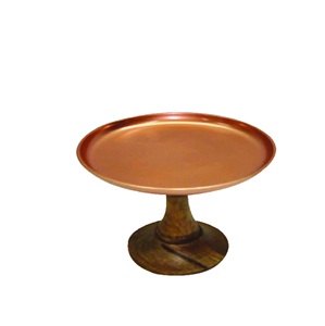 Soporte de Pastel de Metal de Lujo, Nuevo Diseño de 2 Niveles con Acabado Antiguo para Fiestas de Cumpleaños y Bodas, Soporte para Servir Cupcakes - Product Image 5