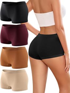 Braguitas tipo boyshort para mujer, suaves, transpirables, elásticas, de tiro medio, ecológicas, con lazo, cobertura total, cómodas, OEM, ODM, personalizadas - Product Image 1
