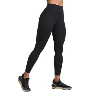 High Demanding Yoga Legging For Women's Eco Friendly Customized Packaging Anti Bacterial Solid Color Pattern Quick Dry Leggings - Product Image 1