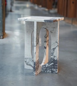 Mesa de Centro de Mármol Moderna de Alta Calidad, Diseño Minimalista, Muebles Hechos a Mano para Sala de Estar - Product Image 6