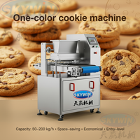 Commerciële kleine biscuitmachine, automatische mini-koekjesmachine, industriële koekjesmachine fabriek