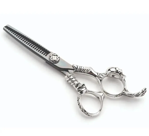 Nouvelles Ciseaux de Coiffure Professionnels 6 Pouces en Acier Inoxydable Tranchant pour Salon de Beauté, Ciseaux à Effiler Personnalisables en Couleur - Product Image 5