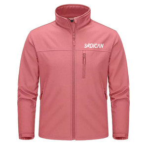 Warm <b>Fleece</b> <b>Lined</b> Men Winter Soft Winter Shell <b>Jacket</b> With Adjustable Cuffs Multiple Pockets For Cold Daily Wear And Travel - Product Image 1