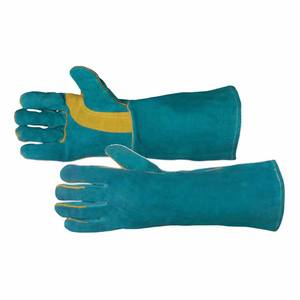 Guantes de Soldadura de Cuero Reforzado de Primera Calidad, Resistentes al Fuego, para Bomberos, Construcción y Barbacoa - Product Image 1