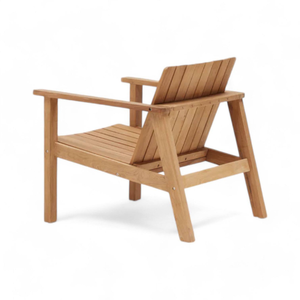 Chaise de jardin de style luxueux en teck massif avec une construction robuste et confortable pour la décoration de meubles de maison - Product Image 5