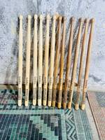 Hand Crafted Polished Finish Crack Resistant Wooden Drumsticks Reliable Strength Balanced Design Maple Wood Drum Stick