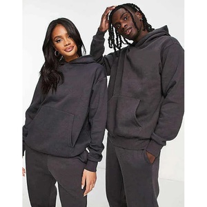 ชุดเสื้อฮู้ดดี้และกางเกงจ็อกเกอร์สำหรับออกกำลังกาย น้ำหนักเบา ระบายเหงื่อได้ดี ผลิตจากผ้าฝ้าย 100% รับผลิตตามสั่งขายส่ง สำหรับผู้ใหญ่ทุกเพศ - Product Image 4