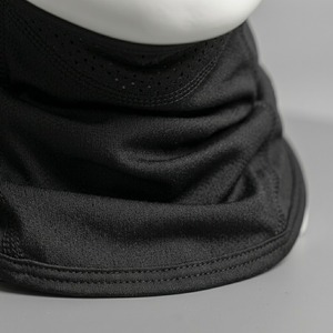 Cagoule unisexe noire respirante et imperméable, masque facial ajustable, cache-cou de ski 100 % polyester - Product Image 6