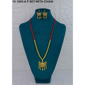 Luxury Exquisite Fashionable Middle Eastern Dubai <b>Wedding</b> Jewelry Sets Ethnic Copper Alloy Gold-Plated Women's Necklace Earrings - Product Image 3