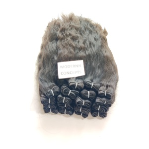 Vietnamese Raw Unprocessed Hair Wavy Bundles Raw Virgin Cambodian Hair Vendors Super Double Drawn 100% Indian Human Hair - Product Image 5