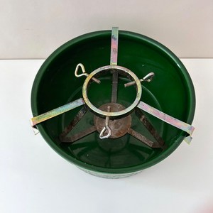 Metal Xmas <b>Tree</b> <b>Stand</b> Durable Iron Base for Real Christmas <b>Tree</b> Support - Product Image 1