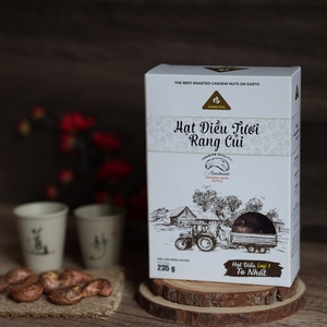 Good Quality Organic Roasted Salted 235g Vietnam Cashews W240 in Paper Gift Box - Direct Factory Supply and Competitive Price - Product Image 1