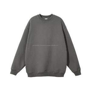 Vente en gros de sweatshirts à col rond unisexes personnalisés Nouveaux sweatshirts à capuche tendance pour hommes - Product Image 6